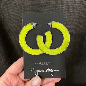 Large Neon Fiona Hoops